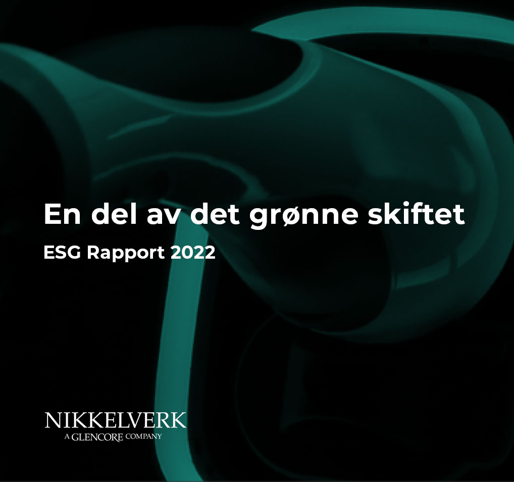 Nikkelverk ESG-rapport for 2022 publisert